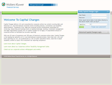 Tablet Screenshot of capitalchanges.com